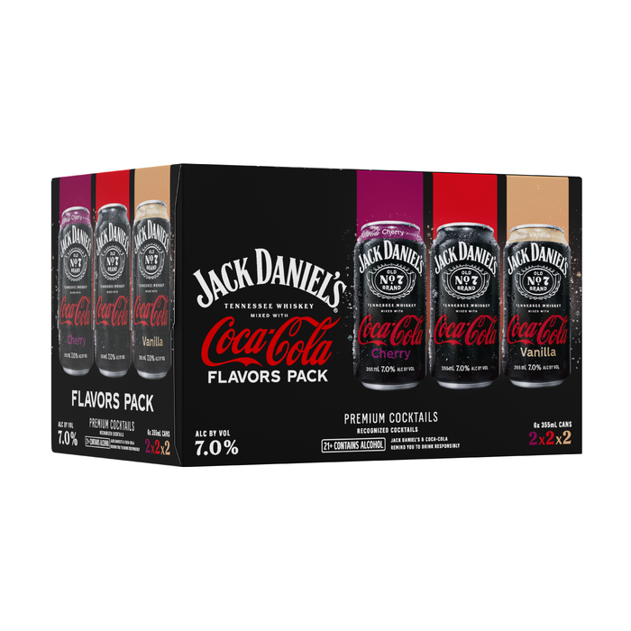 Jack & Coke Variety Pack 6pk 12oz Can 7% ABV
