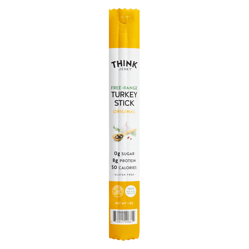 Think Jerky Original Free Range Turkey Jerky Stick 1oz