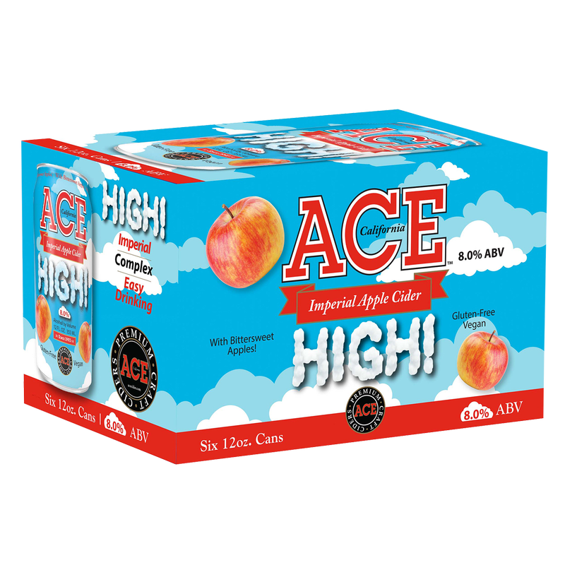 Ace Cider High! Imperial Apple Cider 6pk 12oz