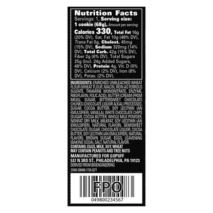 The Gopuff Chocolate Chip Cookie - 1ct