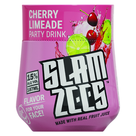 Slamzees Cherry Limeade 187ml 15% ABV