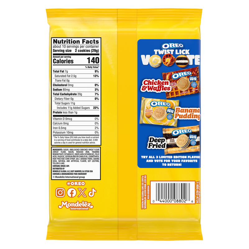 Oreo Banana Pudding - The Ultimate Flavor Lover Experience, 10.68 oz