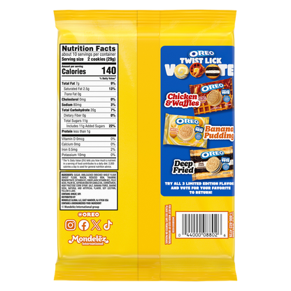 Oreo Banana Pudding - The Ultimate Flavor Lover Experience, 10.68 oz