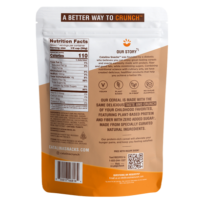 Catalina Crunch Chocolate Peanut Butter Keto Cereal 9oz