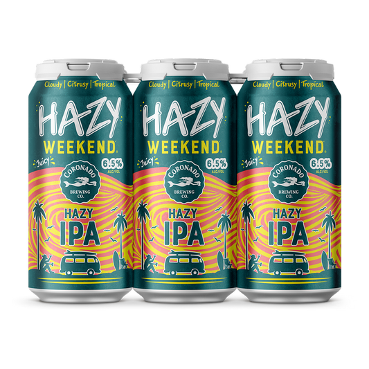 Coronado Hazy Weekend IPA 6pk 16oz Can