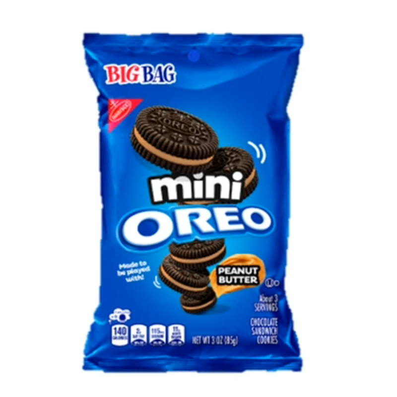 Oreo Minis Peanut Butter, 8oz
