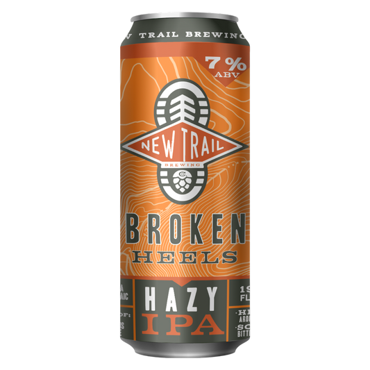 New Trail Broken Heels Hazy IPA 19.2oz Can 7% ABV