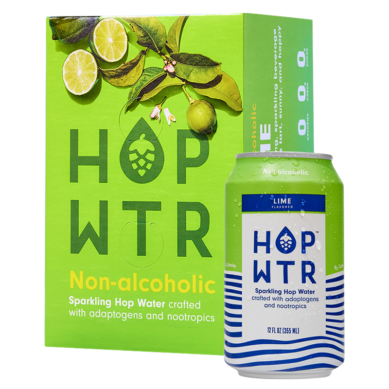 HOP WTR Lime 6pk 12oz Can