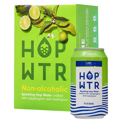 HOP WTR Lime 6pk 12oz Can