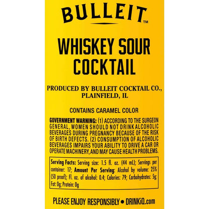 Bulleit Whiskey Sour 750ml