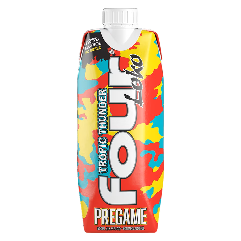 Four Loko Pregame Tetra Tropic Thunder 500ml 12% ABV
