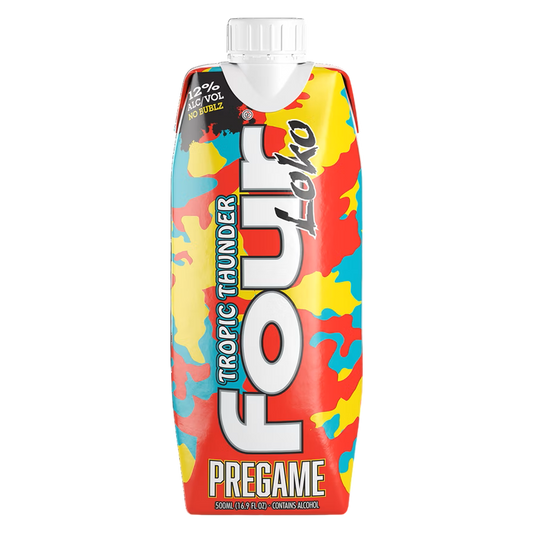Four Loko Pregame Tetra Tropic Thunder 500ml 12% ABV