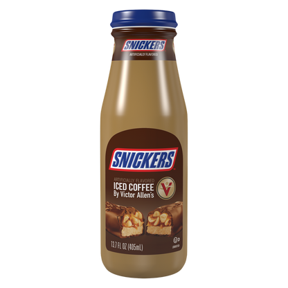 Victor Allen Snickers Iced Coffee 13.7oz Btl