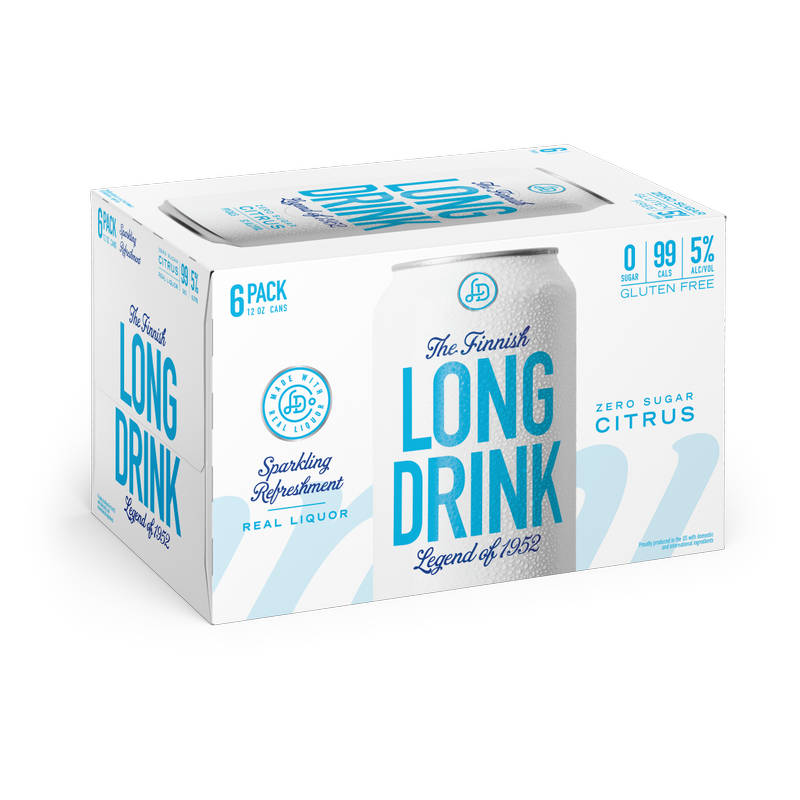 Long Drink Zero 6pk 12oz Can 5% ABV