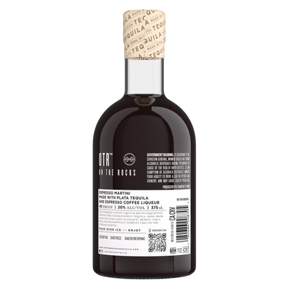 On The Rocks Tequila Espresso Martini 375ml