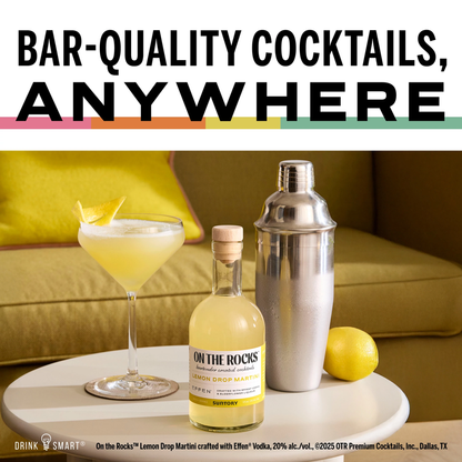 On The Rocks Lemon Drop Martini 375ml Btl