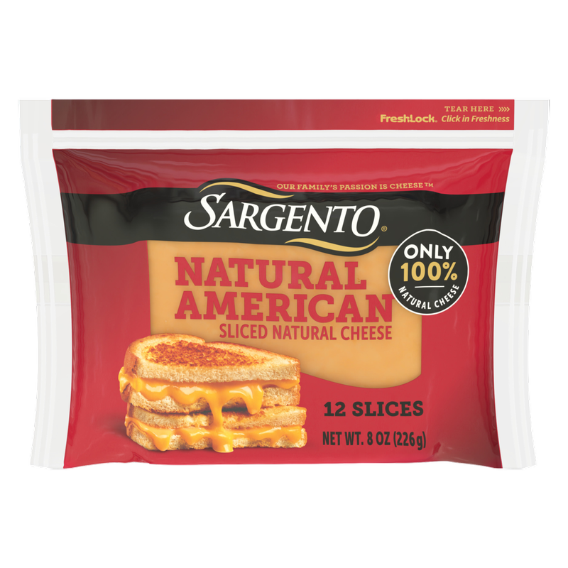 Sargento Natural American Cheese - 12ct
