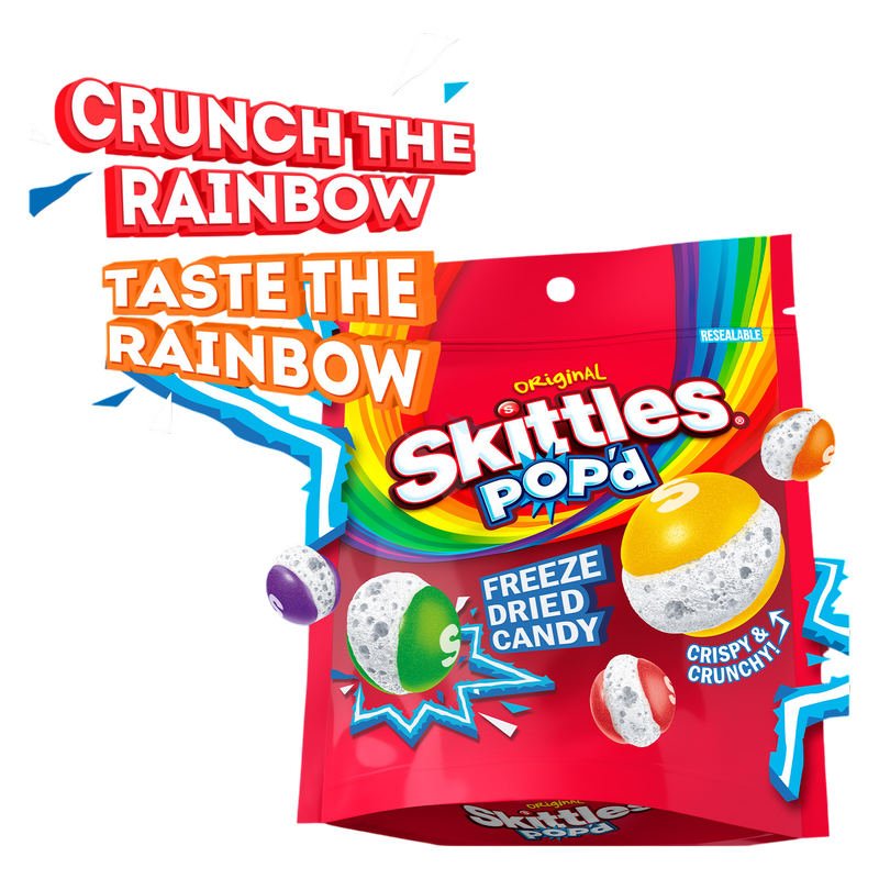 Skittles Pop'd Original, 5.5oz