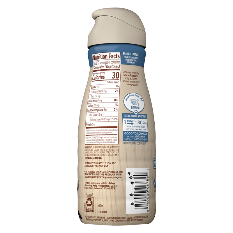 Coffee mate Natural Bliss Almond Milk Vanilla Creamer 16oz