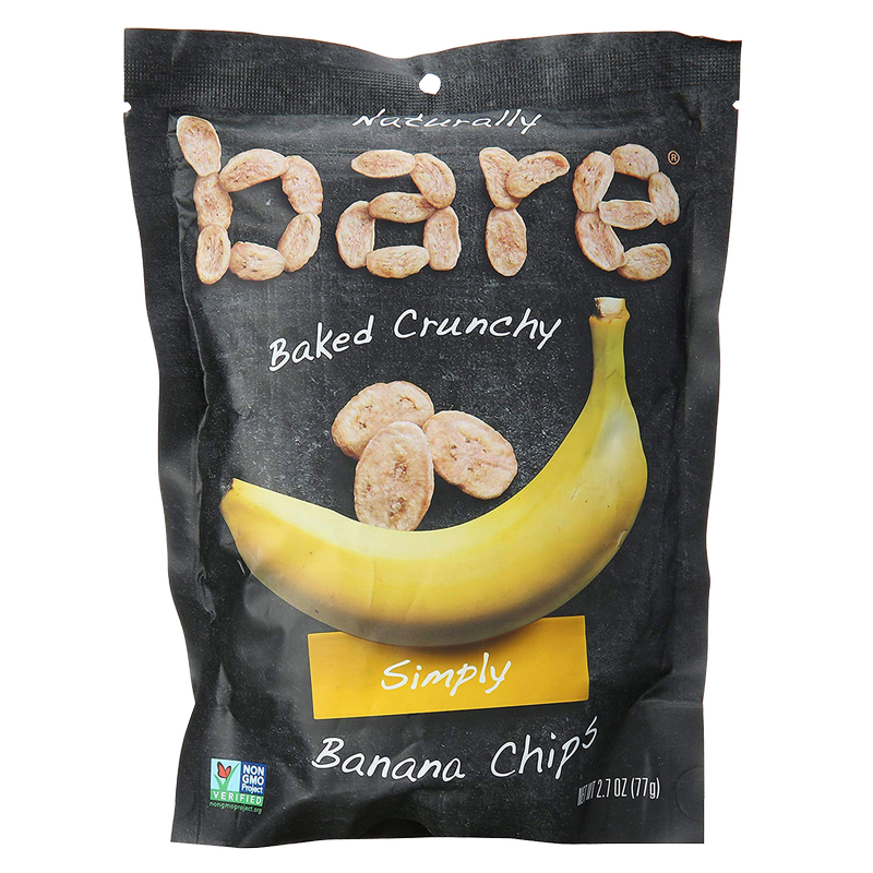 Bare Baked Crunchy Simply Banana Chips 2.7oz