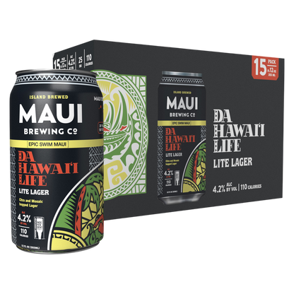 Maui Da Hawaii LIife Lite 15pk 12oz Cans