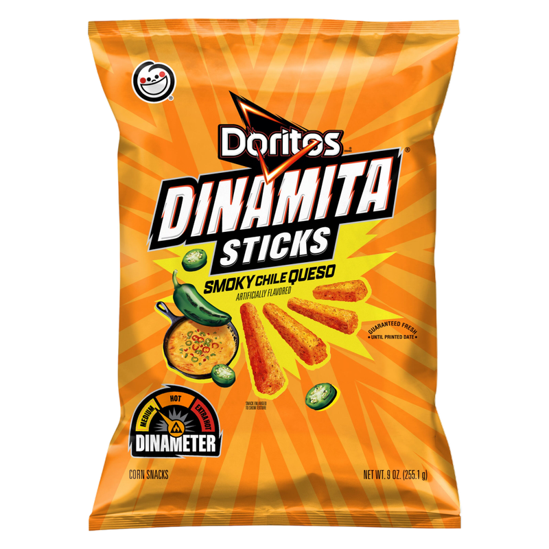 Doritos Dinamita Sticks Smoky Chile Queso 9oz