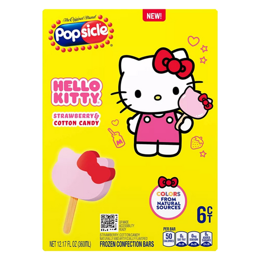 Popsicle Hello Kitty Pops 6ct