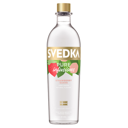 Svedka Pure Infusions Strawberry Guava Vodka 750ml (60 Proof)