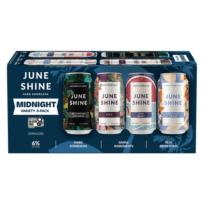 JuneShine Midnight Variety 8pk 12oz Can 6.0% ABV