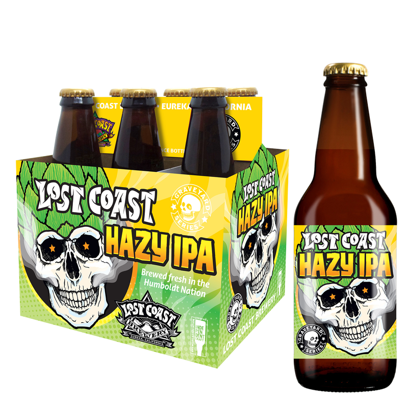 Lost Coast Hazy IPA 6pk 12oz Btl 6.0% ABV