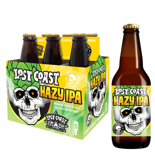 Lost Coast Hazy IPA 6pk 12oz Btl 6.0% ABV