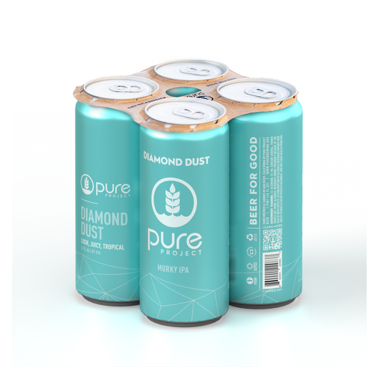 Pure Project Diamond Dust 4pk 16oz Can