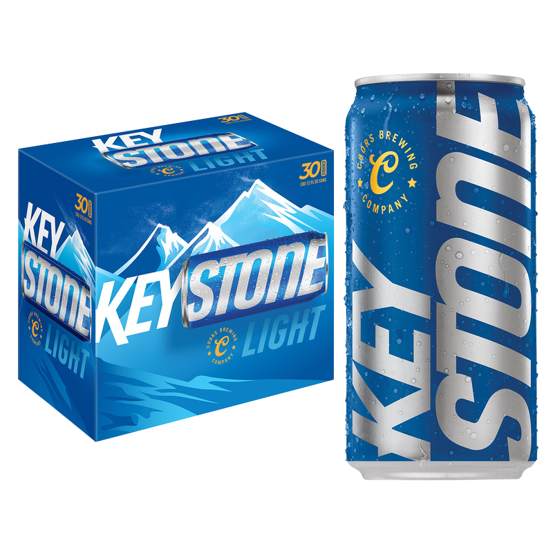 Keystone Light 30pk 12oz Can 4.1% ABV