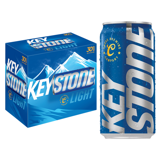 Keystone Light 30pk 12oz Can 4.1% ABV