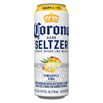 Corona Hard Seltzer Pineapple Pina Single 24oz Can 4.5% ABV