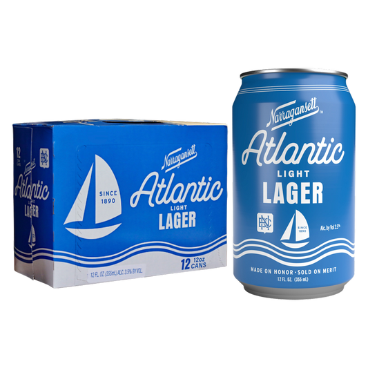 Narragansett Atlantic Light 12pk 12oz Can 3.5% ABV