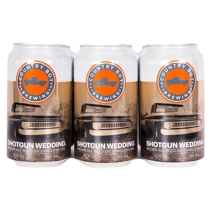Country Boy Shotgun Wedding Brown Ale 6pk 12oz Can 5.5% ABV