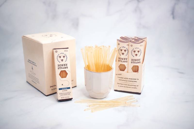 Savannah Bee Honey Straws, 12ct