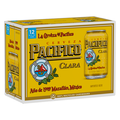 Pacifico 12pk 12oz Can 4.4% ABV