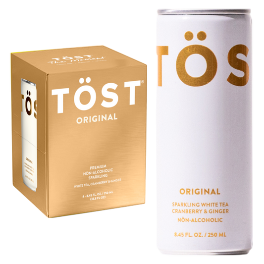 TöST Original Non-Alcoholic Sparkling Refresher 4pk 250mL Can