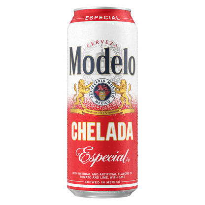 Modelo Chelada Especial Single 24oz Can 3.5% ABV