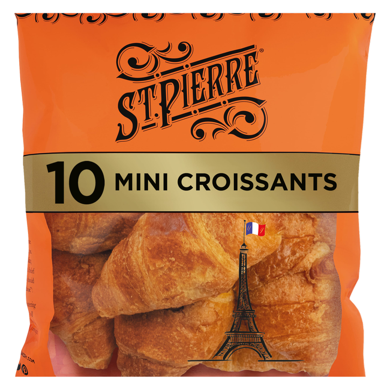 St. Pierre Mini All Butter Croissants - 10ct