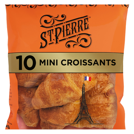 St. Pierre Mini All Butter Croissants - 10ct