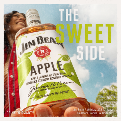Jim Beam Apple Liqueur with Kentucky Straight Bourbon Whiskey 375ml PET
