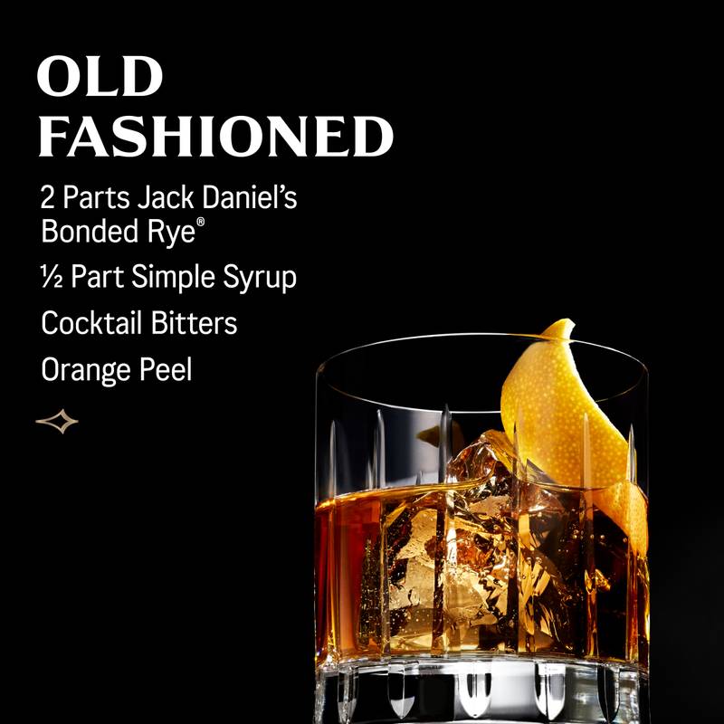 Jack Daniel's Bonded Tennessee Rye Whiskey 700ml (100 Proof)