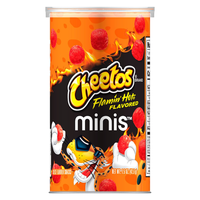 Cheetos Flamin' Hot Minis Can, 1.5 oz