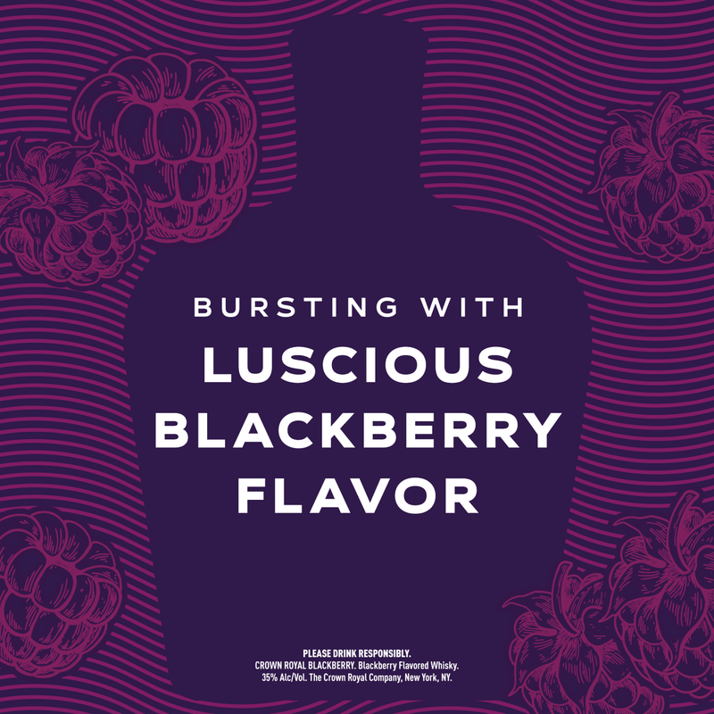 Crown Royal Blackberry 375ml Bottle