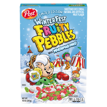 Post WinterFest Pebbles with Marshmallow, 9.5oz