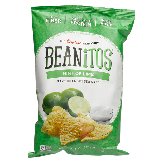 Beanitos Hint of Lime with Sea Salt Navy Bean Chips 5oz