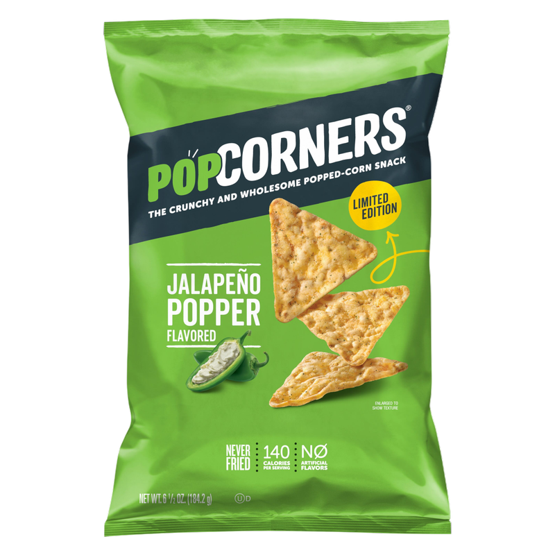 PopCorners Jalapeno Popper, 6.5oz